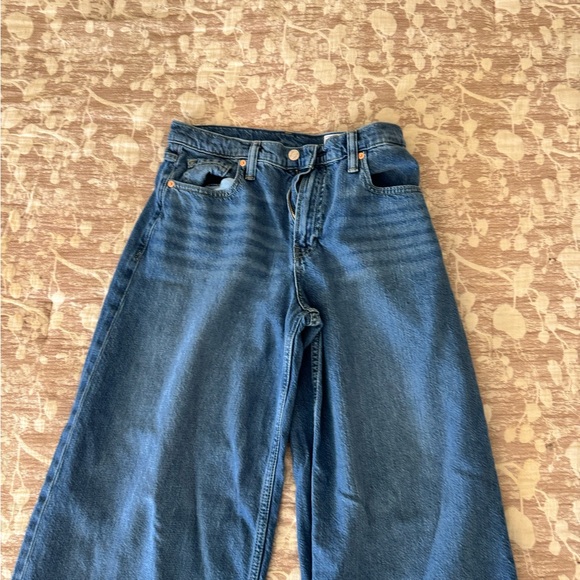Gap Women’s Wide Leg Jeans Size 28 - Picture 2 of 7
